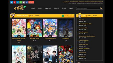 Gogoanime sx - Another best 9anime alternative is Crunchy Roll. This site contains anime and cartoons as well, so it is also the best kisscartoon alternative. Daily new episodes of anime dramas are uploaded so you can watch all the latest anime without issue. 3. GoGoAnime. On the next number, a site like 9Anime we have is GoGoAnime.